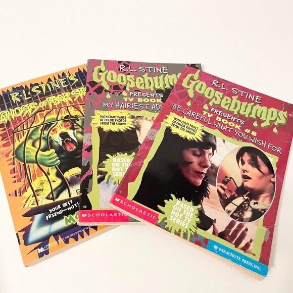Lot of 8 R L Stine Books Goosebumps Ghost of Fear Street - Picture 14 of 16